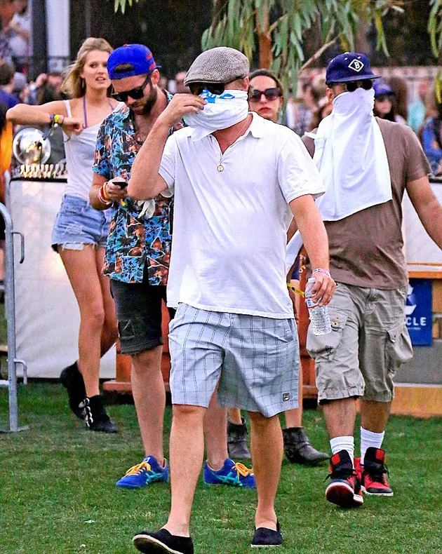 Leonardo DiCaprio sembunyi