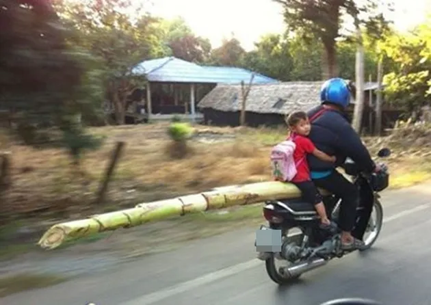kelakuan buruk di jalanan, orang thailand, hal buruk di jalan
