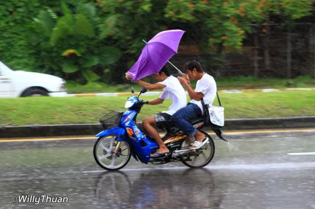 kelakuan buruk di jalanan, orang thailand, hal buruk di jalan