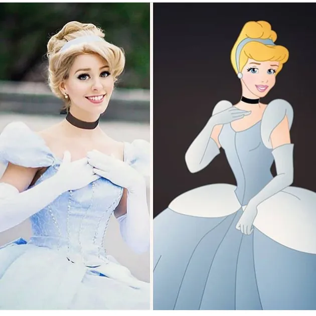 Cosplay tokoh animasi