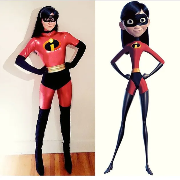 Cosplay tokoh animasi