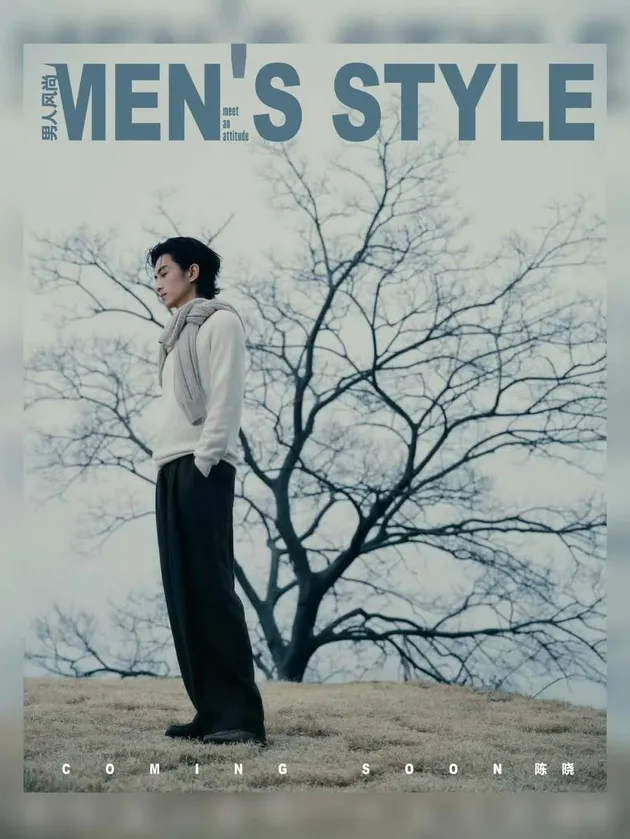 Chen Xiao pada cover majalah