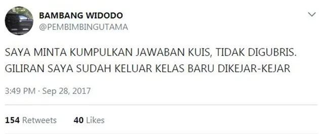 Pembimbing Utama