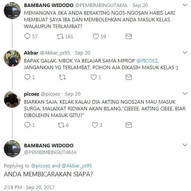 Pembimbing Utama
