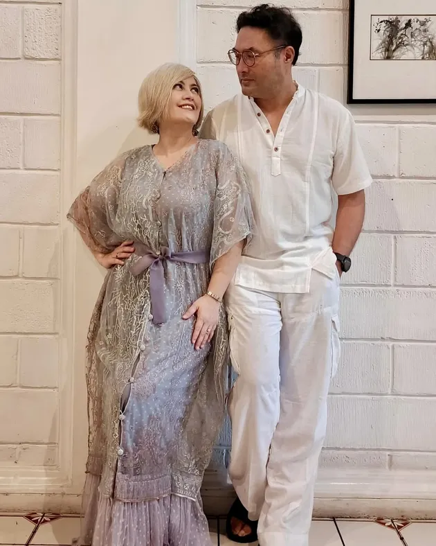 Cynthia Lamusu dan Surya Saputra kala Lebaran