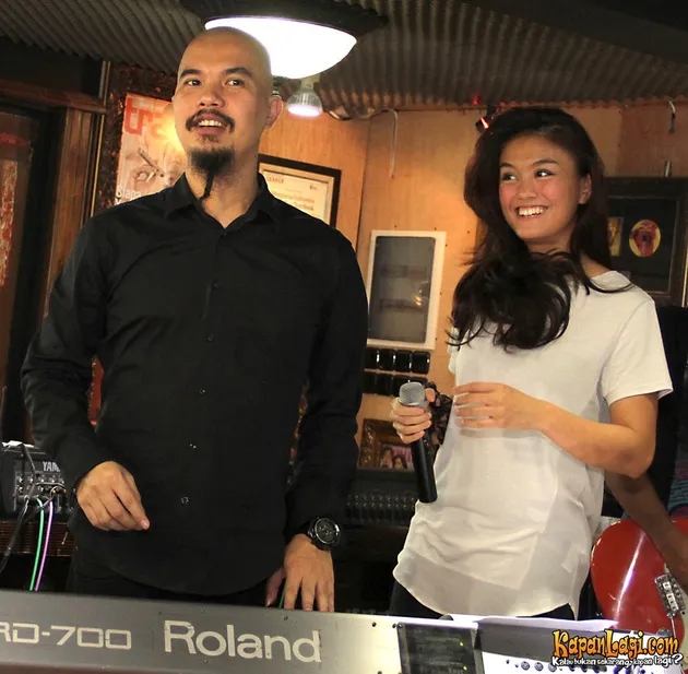 Agnes Monica dan Ahmad Dhani