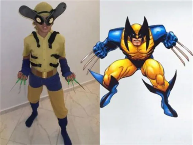 Cosplayer Superhero