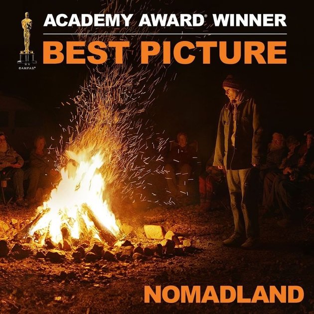 Complete List of Winners of the 2021 Oscar Awards, Film 'NOMADLAND' Wins Three Awards!