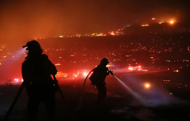 Kebakaran di California