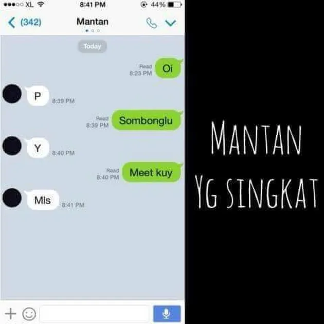Tipe mantan