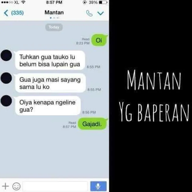 Tipe mantan