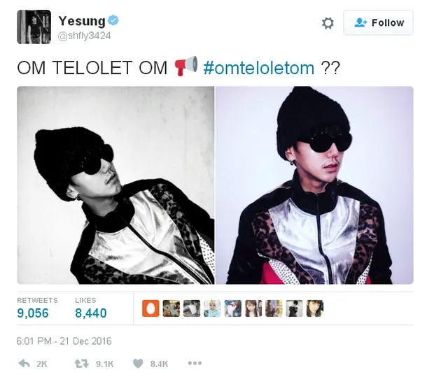 om telolet om seleb korea kpop