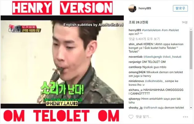 om telolet om seleb korea kpop