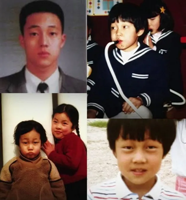 Foto Masa Kecil Aktor Korea