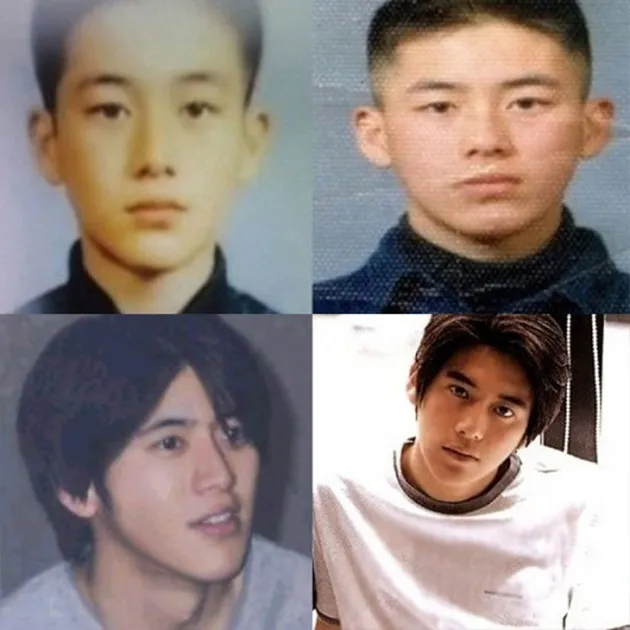 Foto Masa Kecil Aktor Korea