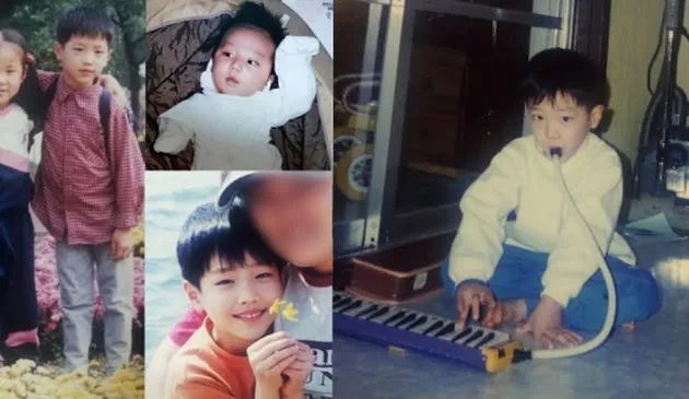 Foto Masa Kecil Aktor Korea
