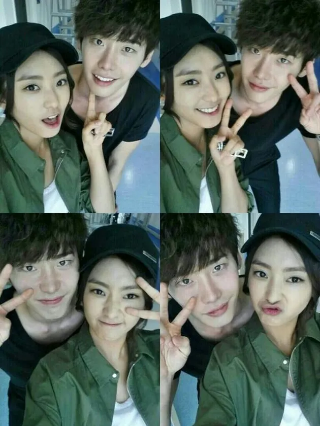 Pasangan Lee Jong Suk