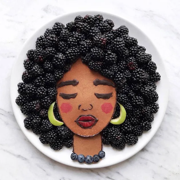 Karakter lucu dari makanan ala Daryna Kossar