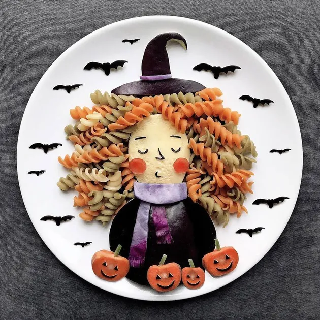 Karakter lucu dari makanan ala Daryna Kossar