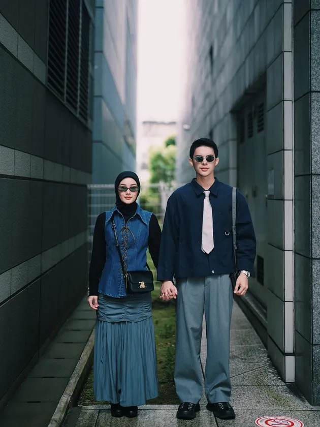 Rey Mbayang Dinda Hauw jadi model