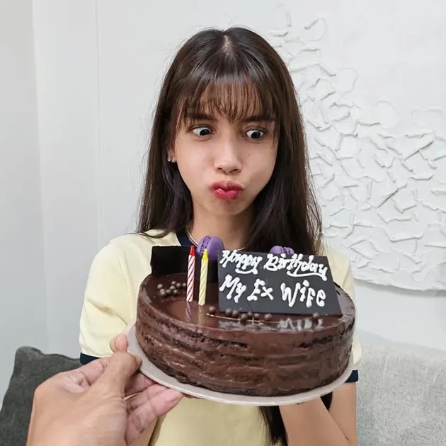 Kue ultah sabrina dari deddy