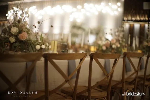 Dekorasi resepsi Raisa - Hamish