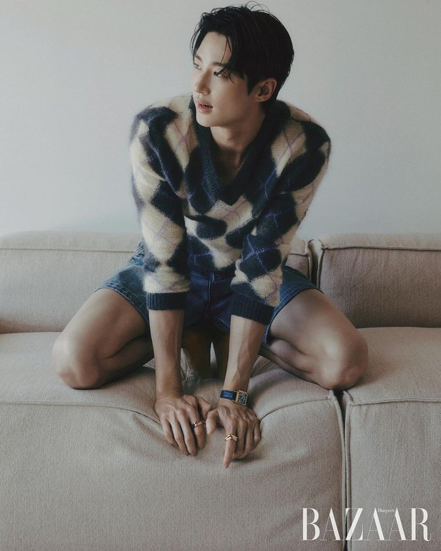 Sunjae Fever Not Over! 8 Photos of Byeon Woo Seok Radiating a Mature Aura in Harpers Bazaar Korea Photoshoot