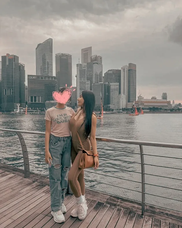 Wajah Anak Denada Disensor