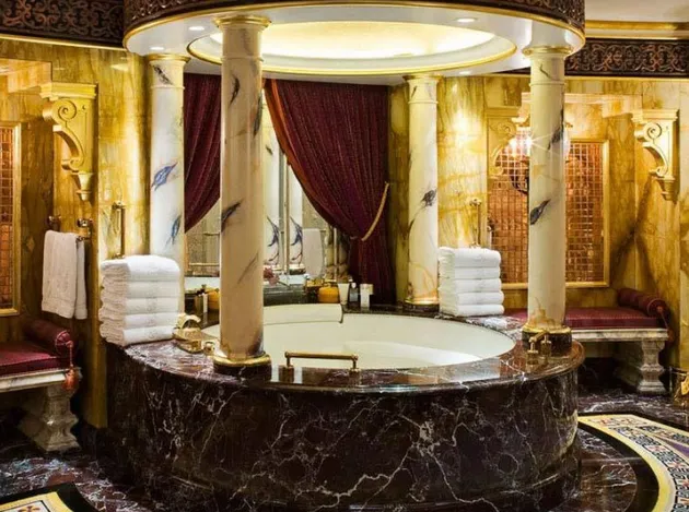 hotel terbaik, kamar mandi terbaik di dunia