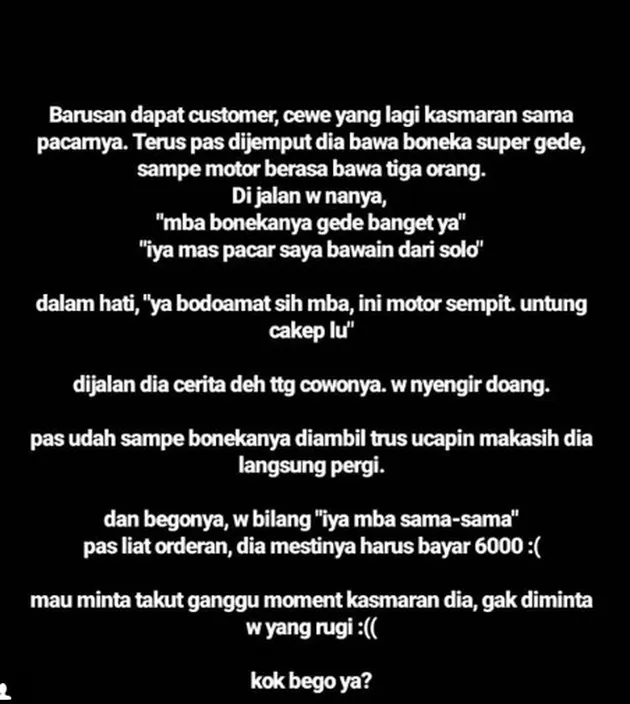 ojek online, ojol, drama ojol, gojek, grab