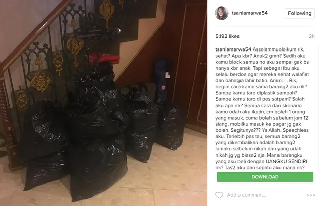 tsania marwa, attalarik syah