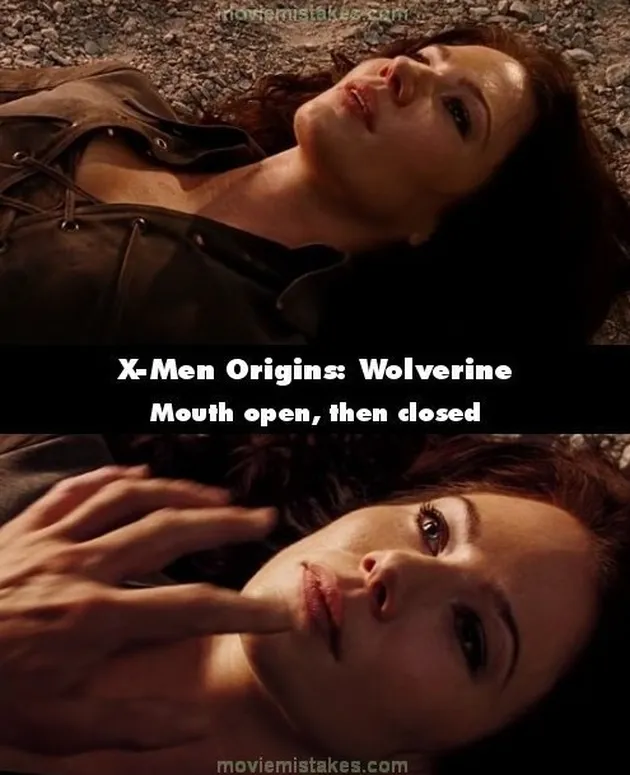 kesalahan film wolverine, kesalahan film, movie mistakes, bloopers
