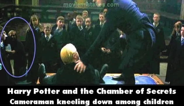 Bloopers Harry Potter