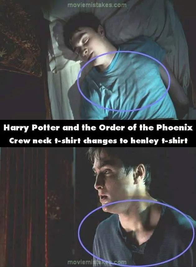 Bloopers Harry Potter