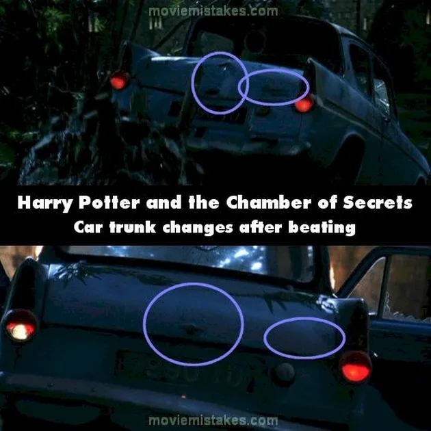 Bloopers Harry Potter