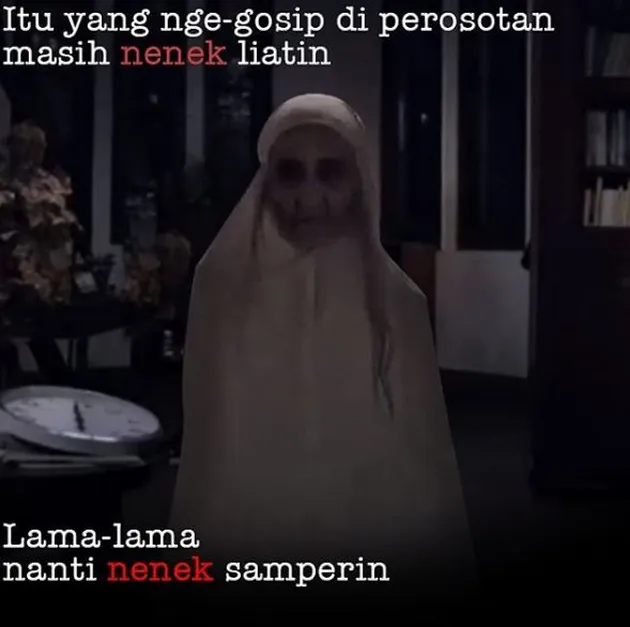 meme lucu, film tak kasat mata, film horor, meme tak kasat mata