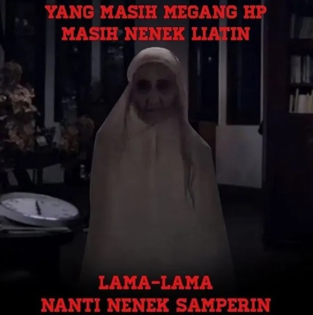 meme lucu, film tak kasat mata, film horor, meme tak kasat mata