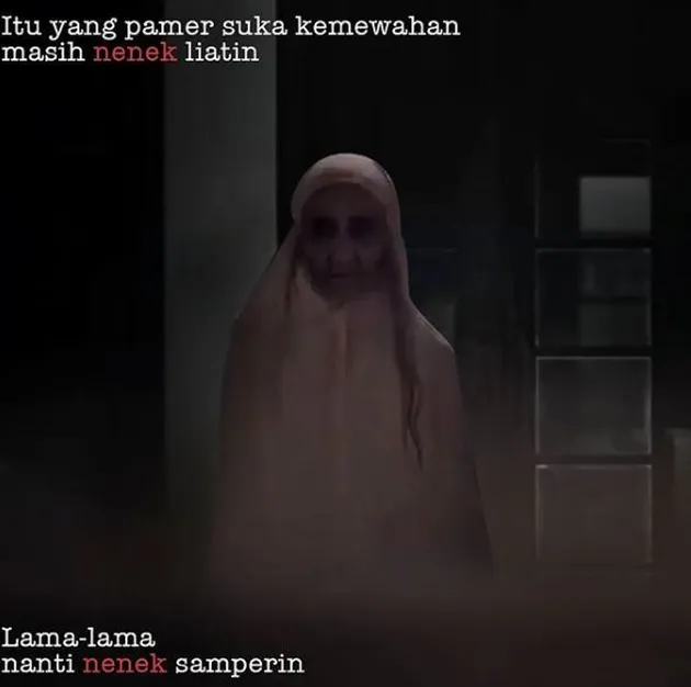 meme lucu, film tak kasat mata, film horor, meme tak kasat mata