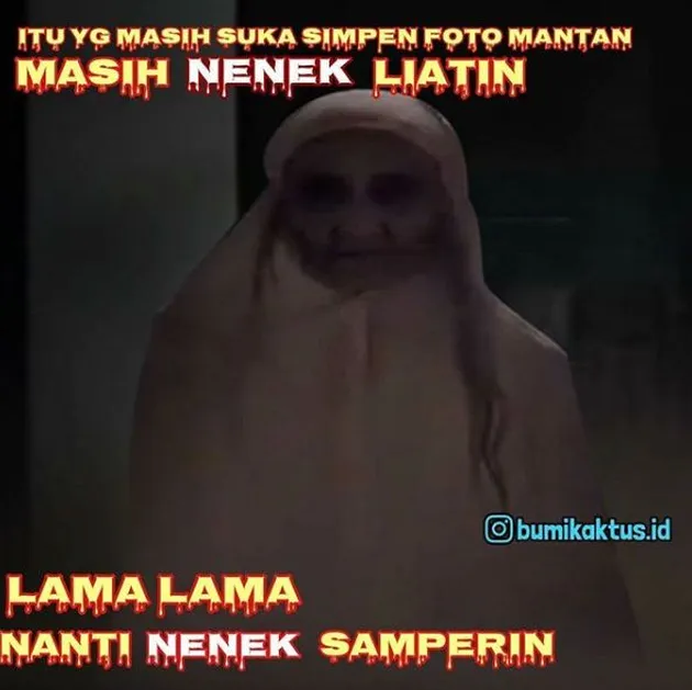meme lucu, film tak kasat mata, film horor, meme tak kasat mata