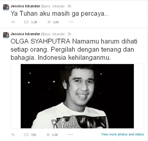 DERETAN SELEB INI TURUT UNGKAP KESEDIHAN ATAS KEPERGIAN 