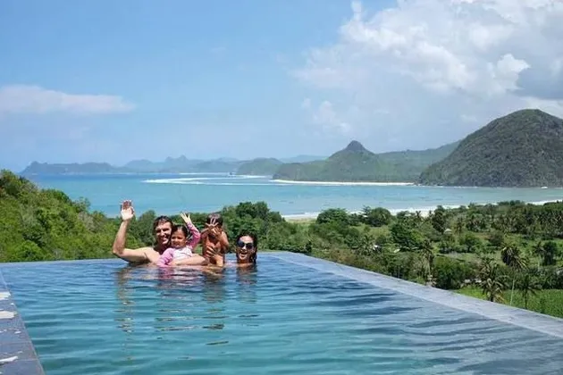 liburan selebriti, liburan selebriti di lombok, selebriti yang liburan ke lombok