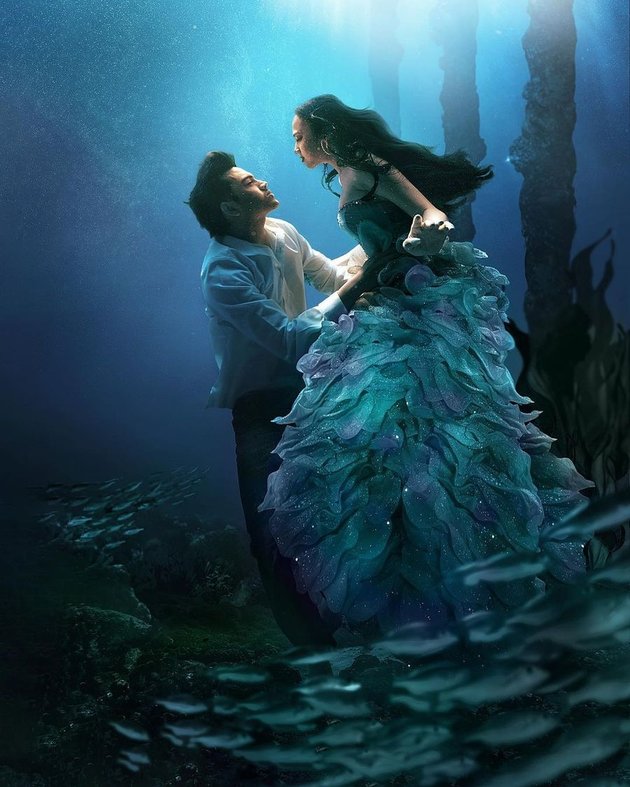 Celebrities Pose for Underwater Photoshoot Inspired by Disney's 'THE LITTLE MERMAID', Naura Ayu to Titi DJ Amazed