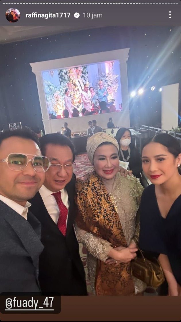 Celebrity Guests at Helmy Yahya's Wedding Reception, Including Raffi Ahmad and Atta Halilintar