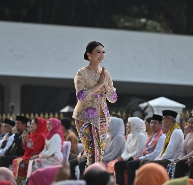 Detail of Raline Shah's Appearance at 'Istana Berkebaya' Event, Beautiful and Elegant!