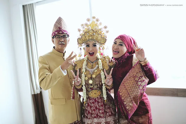 Akad Nikah Putri Titian dan Junior Liem