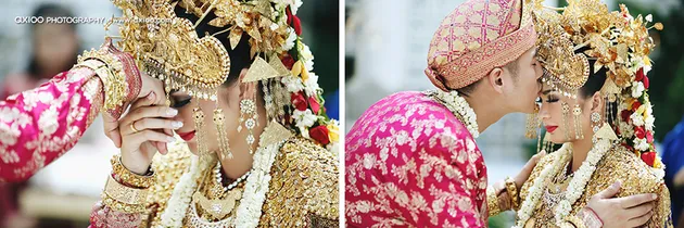 Akad Nikah Putri Titian dan Junior Liem