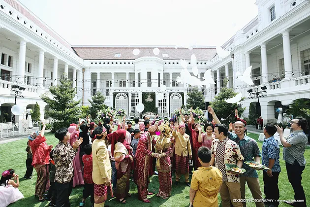 Akad Nikah Putri Titian dan Junior Liem
