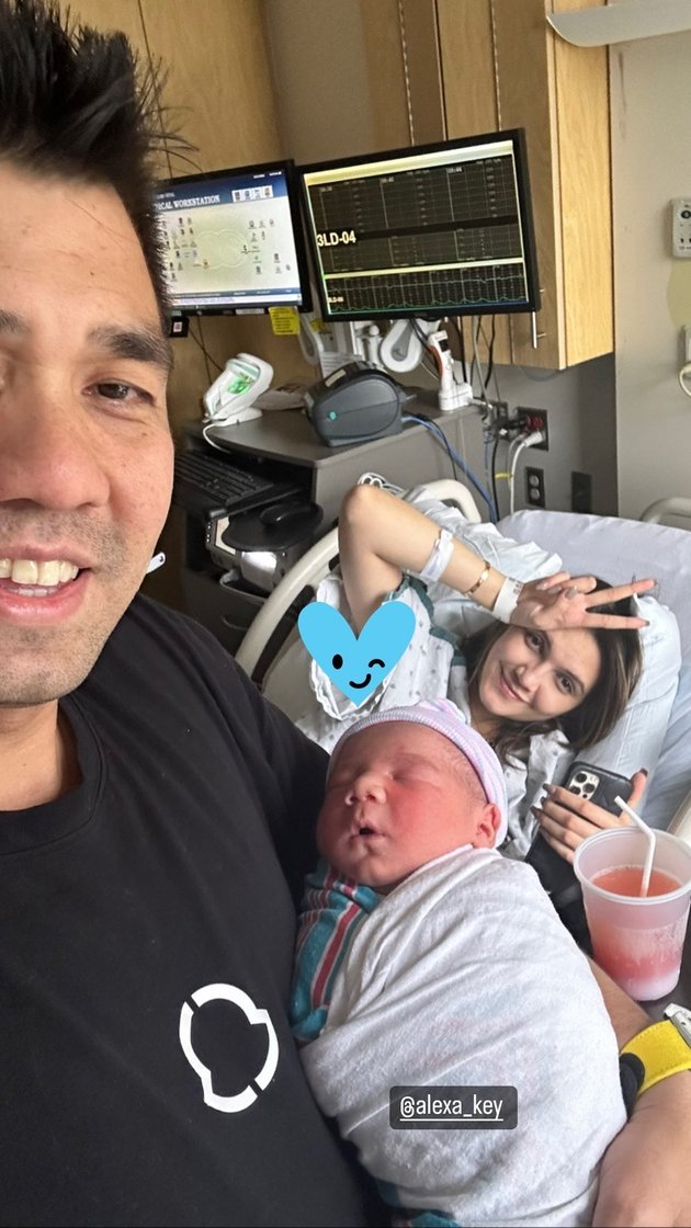 The Moments of the Birth of Alexa Key's Third Child, Undergoes Delivery at the Hospital Where Nikita Willy Gave Birth