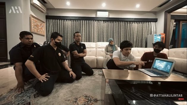 The Moment Atta Halilintar and Aurel Hermansyah's House Was Burglarized, One Motorcycle Stolen