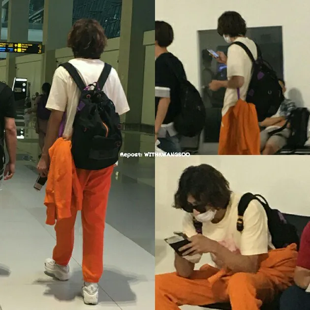 Lee Kwang Soo di jogjakarta